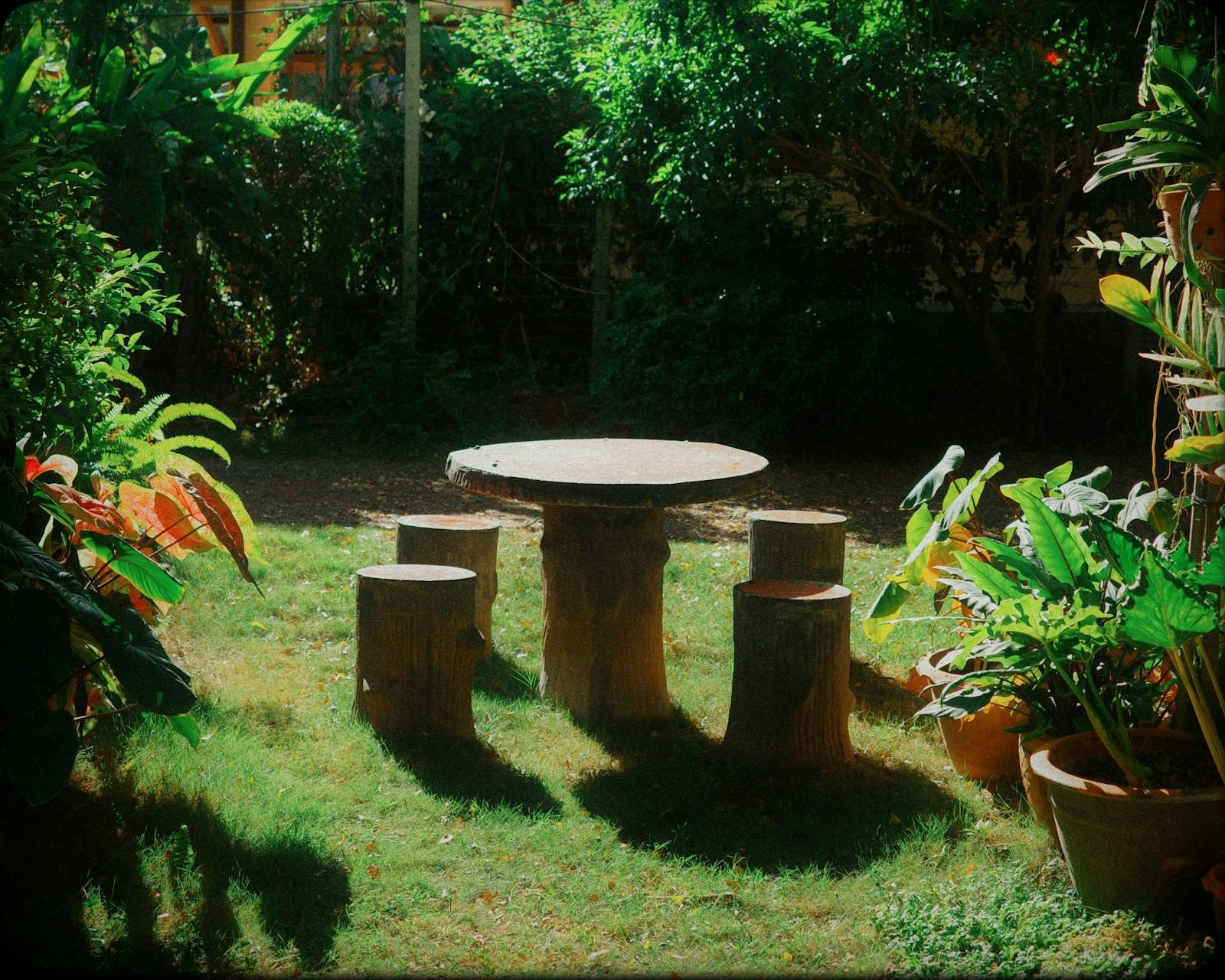 BODEO Villa - garden table