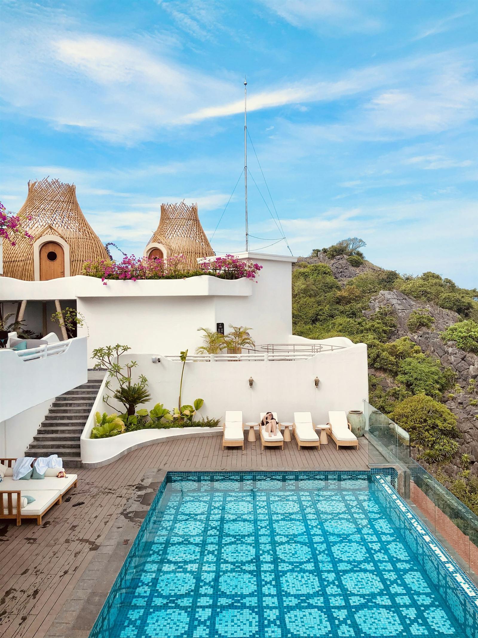 The villa